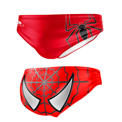 Turbo Muški kupaći kostim Spider Child crveni - S
