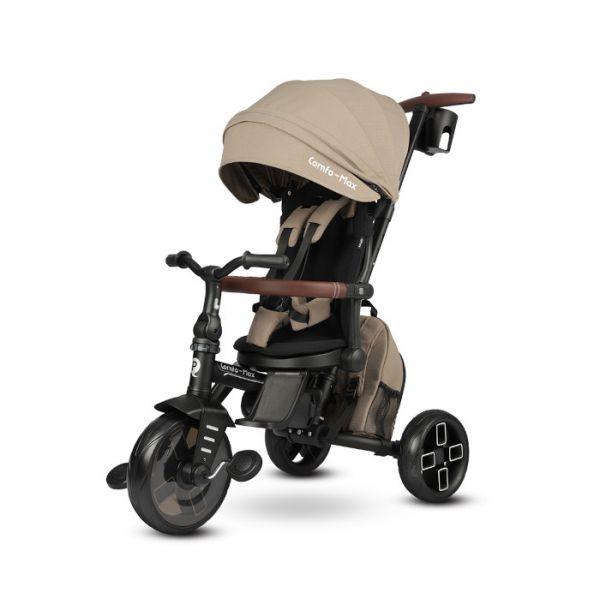 Q Play tricikl Comfo max Eva T170,braon