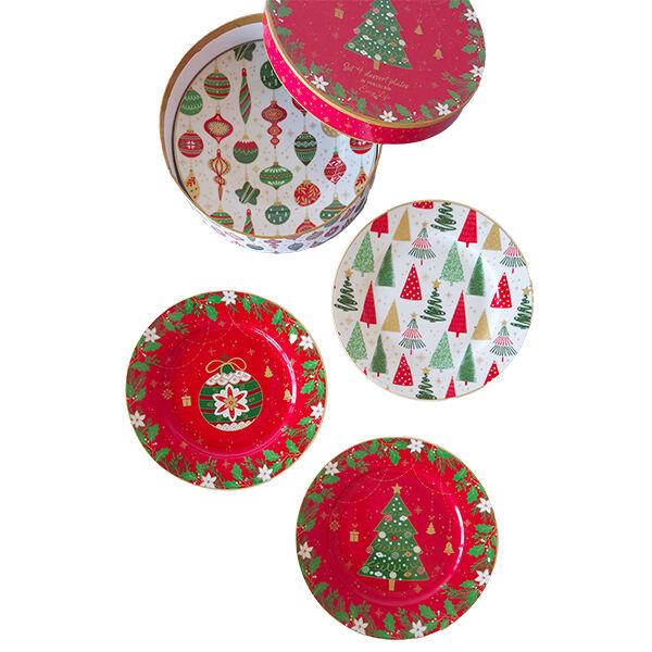 Set tanjira Fina kuća Jingle Bells, 19 cm, Šareni