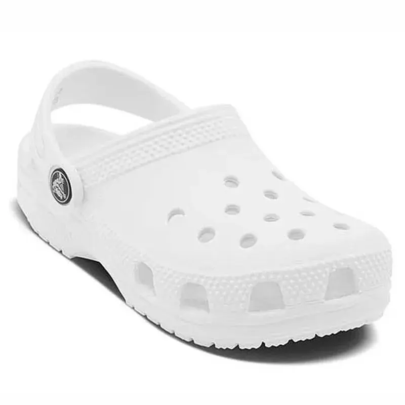 Crocs Classic Clog K papuče za djevojčice, bijele