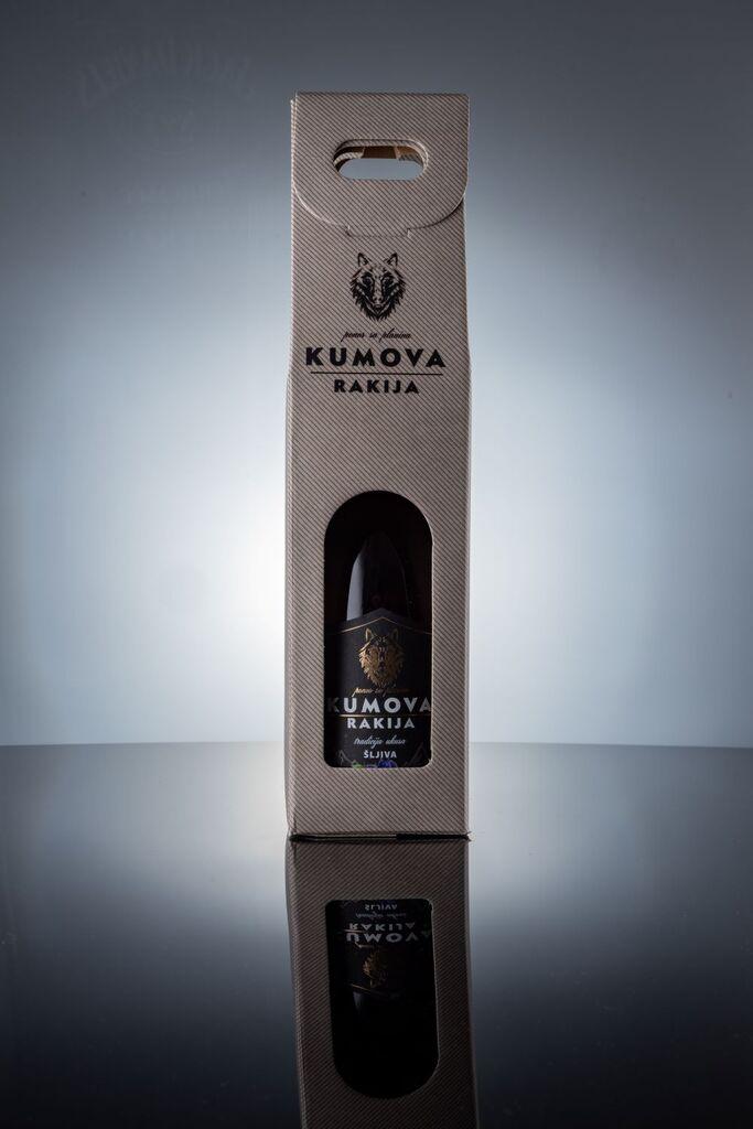 Kumova rakija šljivovica, sa kutijom, 700 ml, 41% vol.
