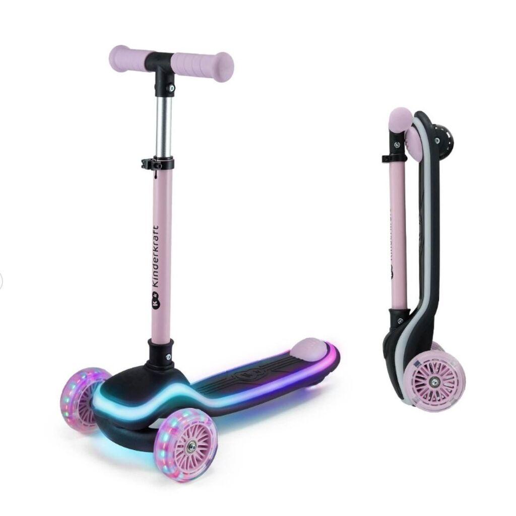 Kinderkraft Trotinet za djevojčice Raketa, roza