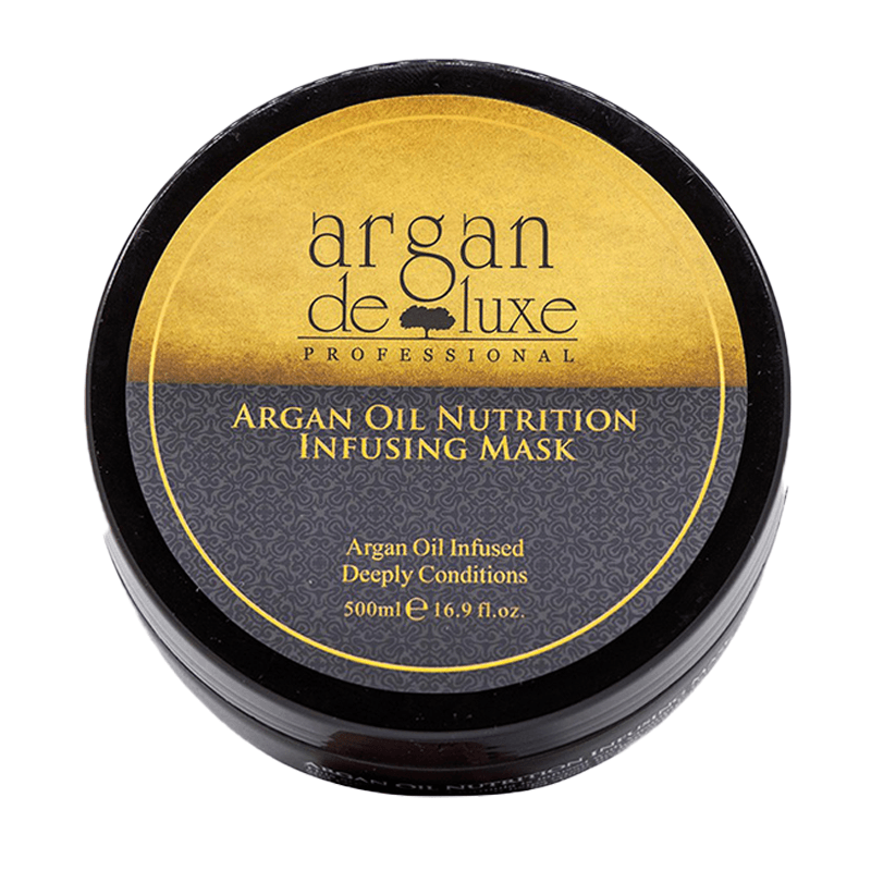 Argan de Luxe Argan oil Nutrition infusing Maska za kosu 500ml, Smeđa