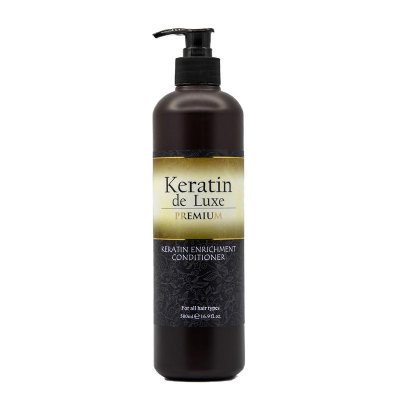 Keratin de Luxe Premium Balzam za kosu 500ml, Smeđa