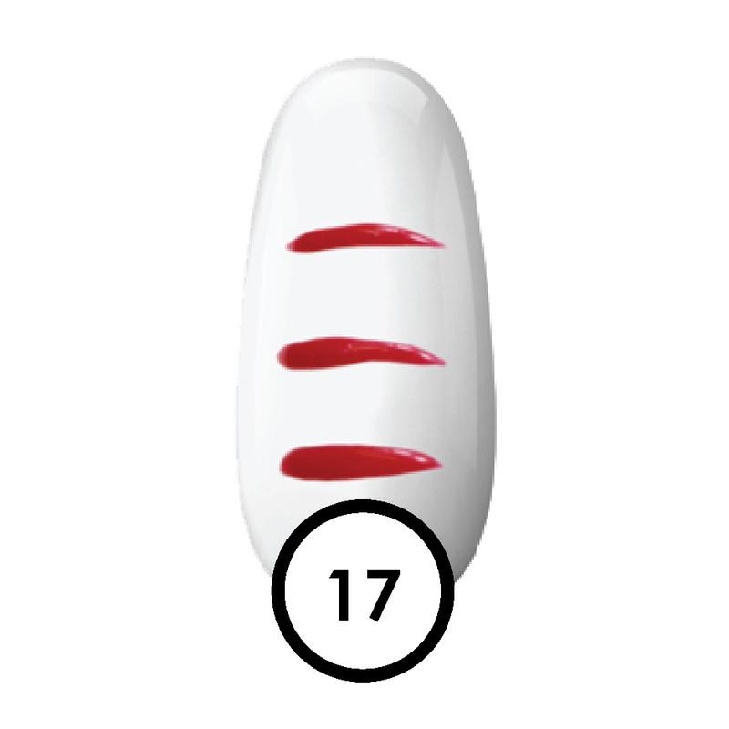 Urban Pro Art UV Color Gel 5g - A17 - Crvena