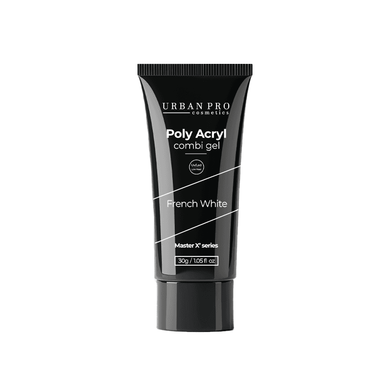 Urban Pro PolyAcryl Combi gel French 30gr, Bijeli
