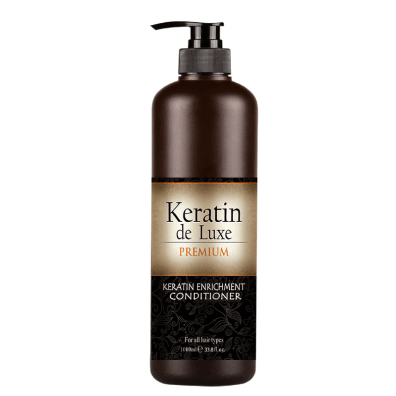 Keratin de Luxe Premium Balzam za kosu 1000ml, Smeđa