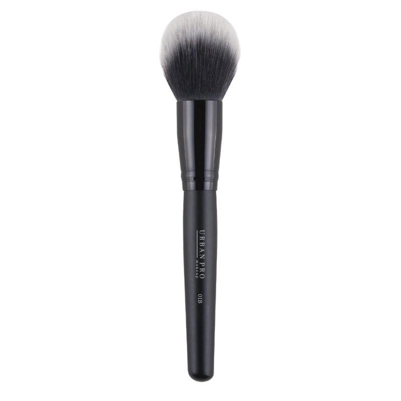 Urban Pro Makeup Četkica 01B za puder, Crna