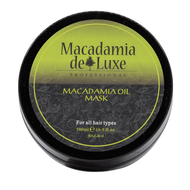 Macadamia de Luxe Maska za kosu 500ml, Smeđa