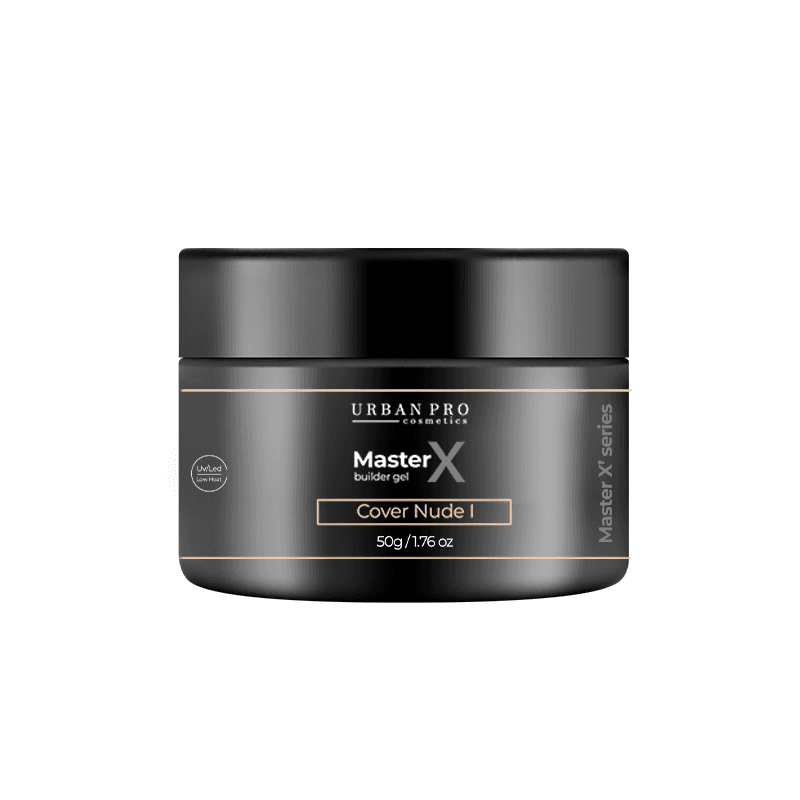 Urban Pro Master X'builder gel Low heat Cover Nude I 50gr, Crni
