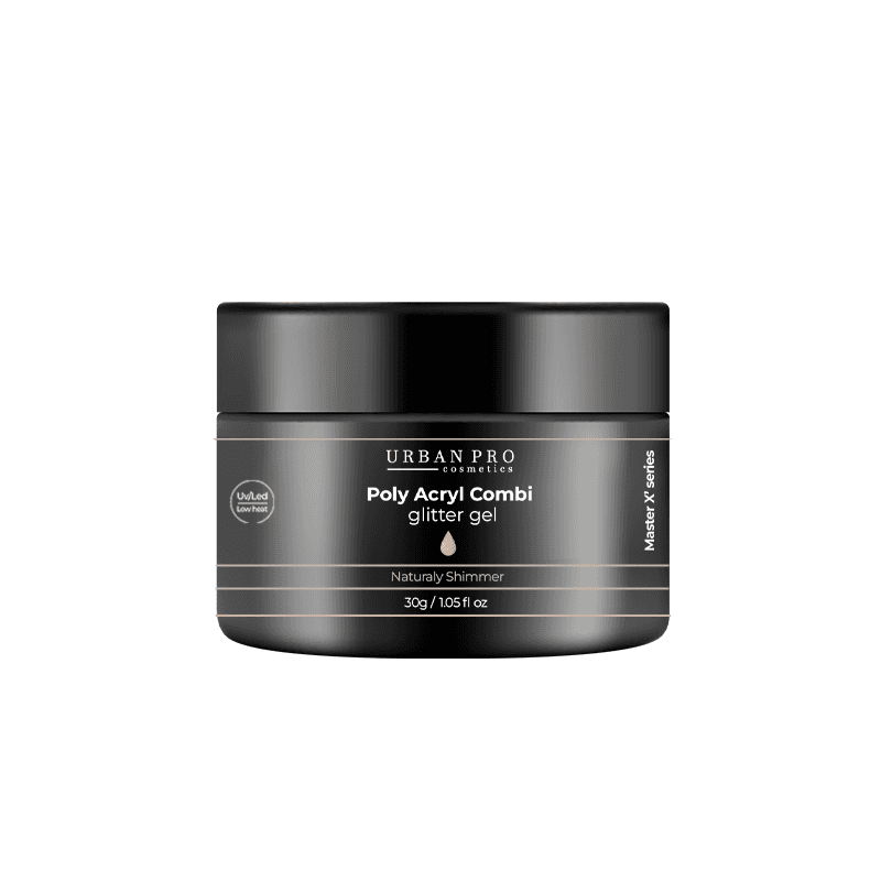 Urban Pro Combi 'Glitter gel Naturaly Shimmer 30gr, Bež