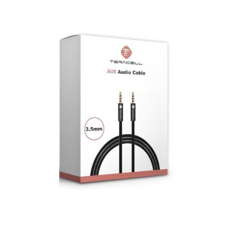 Teracell Audio Aux kabl, 3.5mm, 2m, Crna