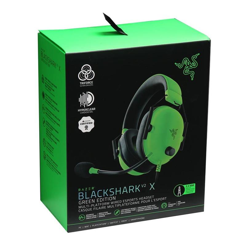 Razer BlackShark V2X Gejmerske slušalice, Zelene