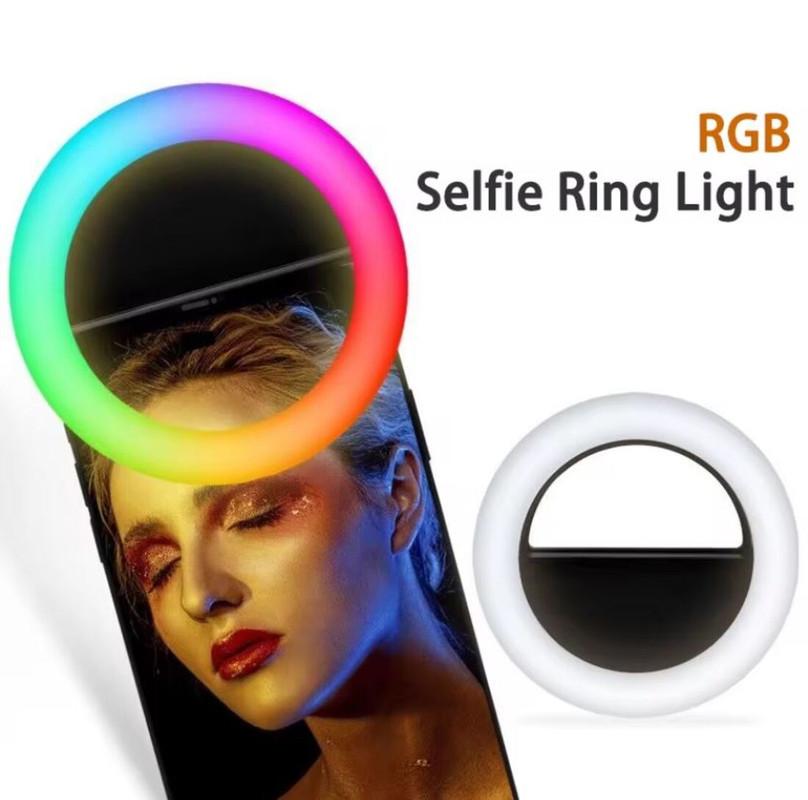 RG-01 LED Selfi prsten, RGB, 9cm