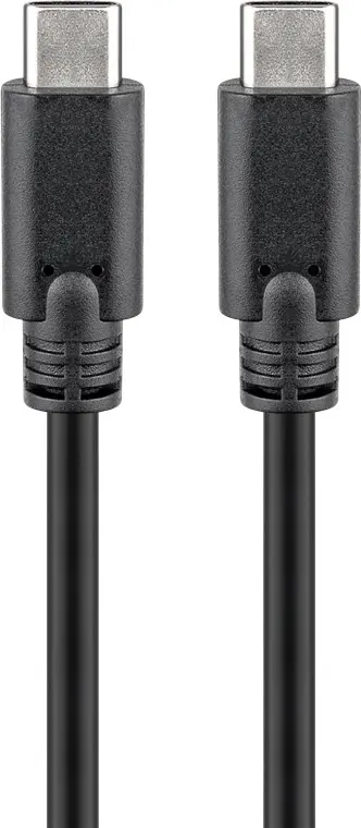 Goobay USB-C kabl 3.2 1m, Crni