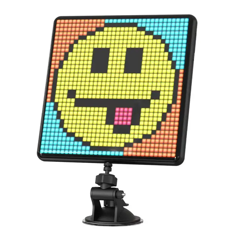 Divoom Pixoo Max Bluetooth zvučnik sa LED ekranom, Crni