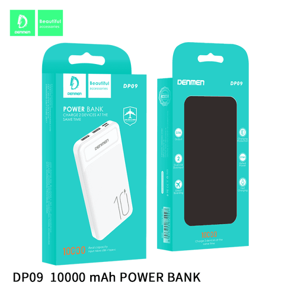 Denmen DP09 , 10000mAh, Crna