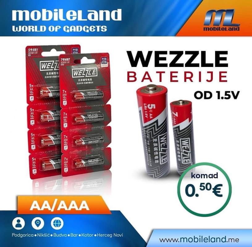 Wezzle AAA Baterija