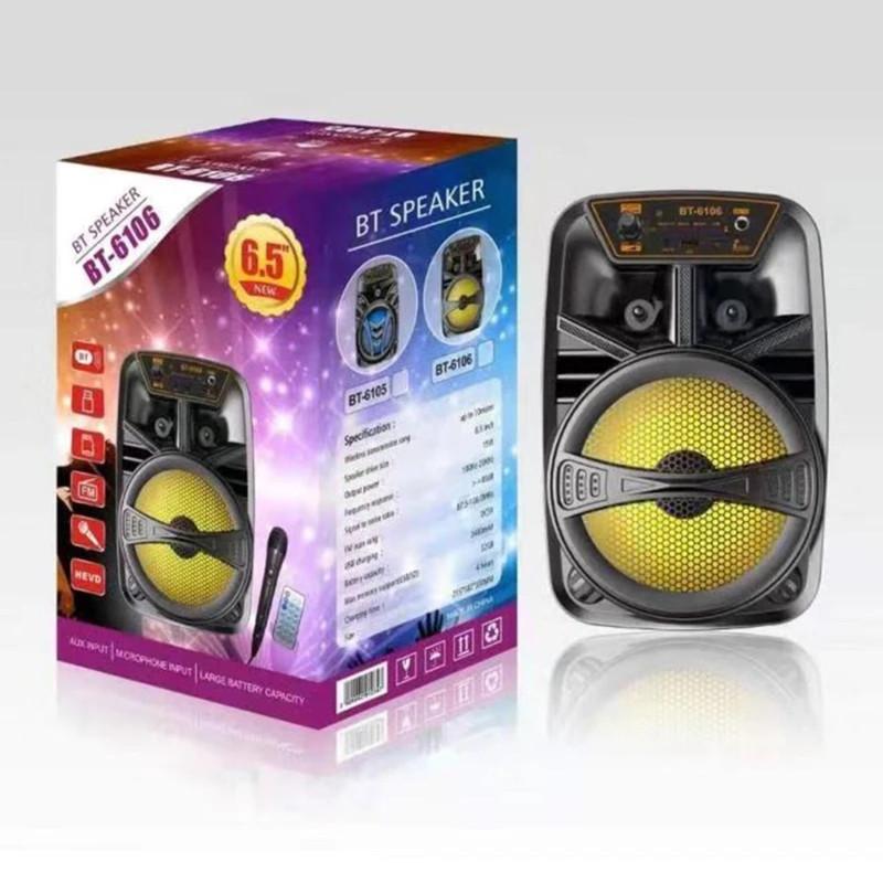 SZ BT-819 Bluetooth zvučnik za karaoke sa mikrofonom, Crni