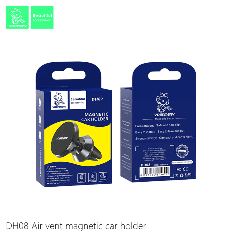 Denmen DH07 Auto držač za mobilni telefon, Crni