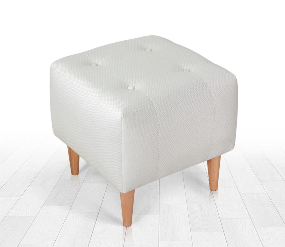 Atelier del Sofa Tabure 43x43x43cm, Krem