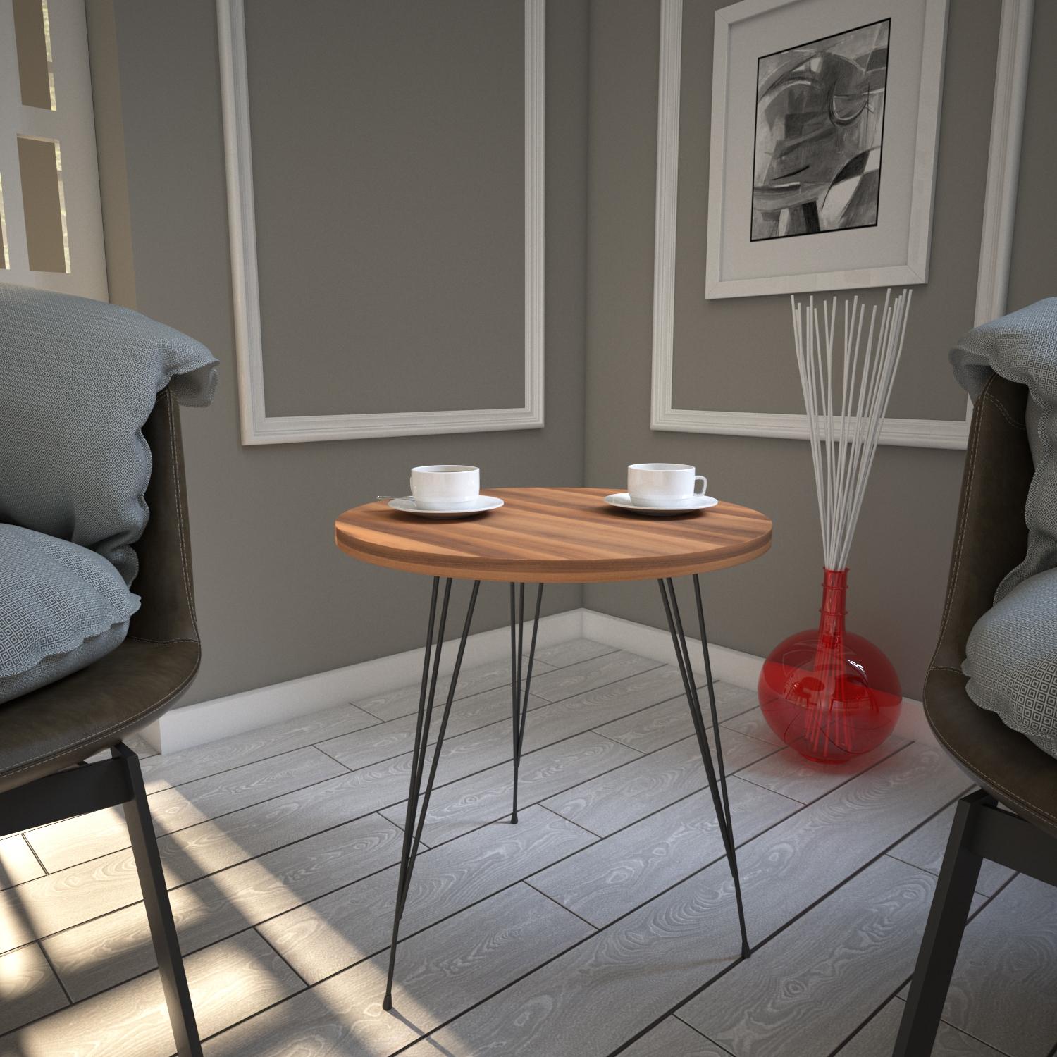 Hanah home Klub sto Sandalf 40x44x40cm Orah