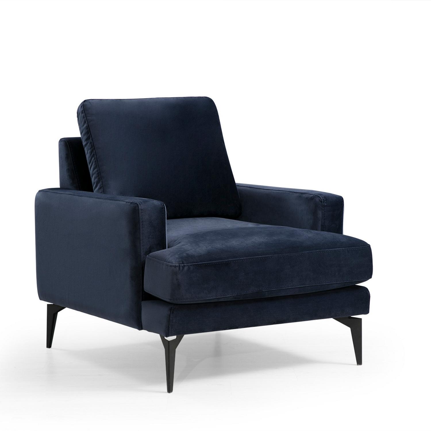 Atelier del Sofa Fotelja Papira Arm 90x88x80cm Teget