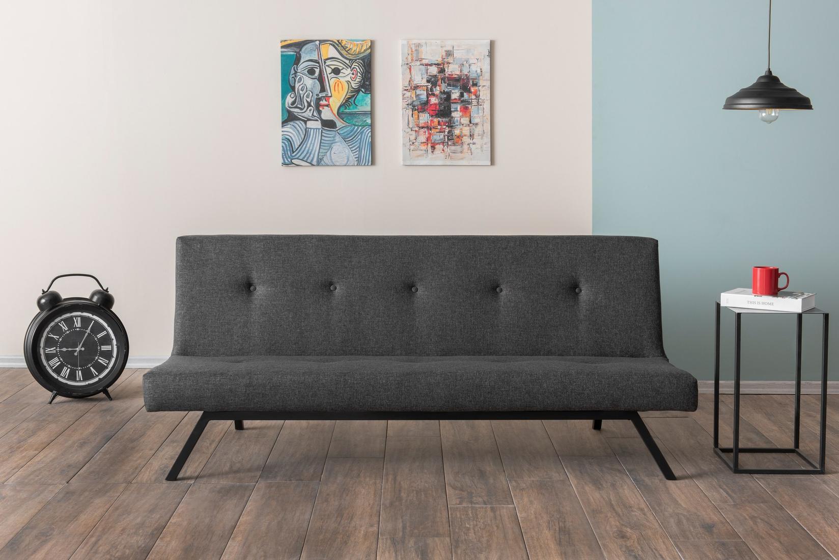 Atelier del Sofa Trosed na razvlačenje Zola Tamnosivi