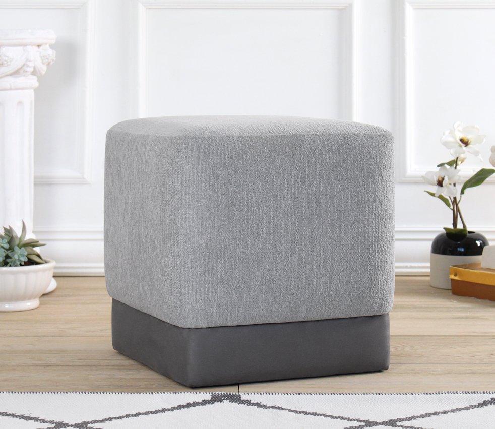 Atelier del Sofa Tabure 45x45x45cm, Sivo