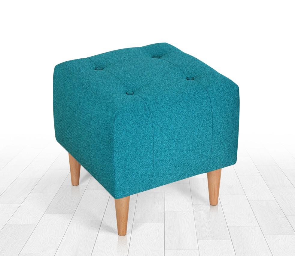 Atelier del Sofa Tabure 43x43x43cm, Tirkizno