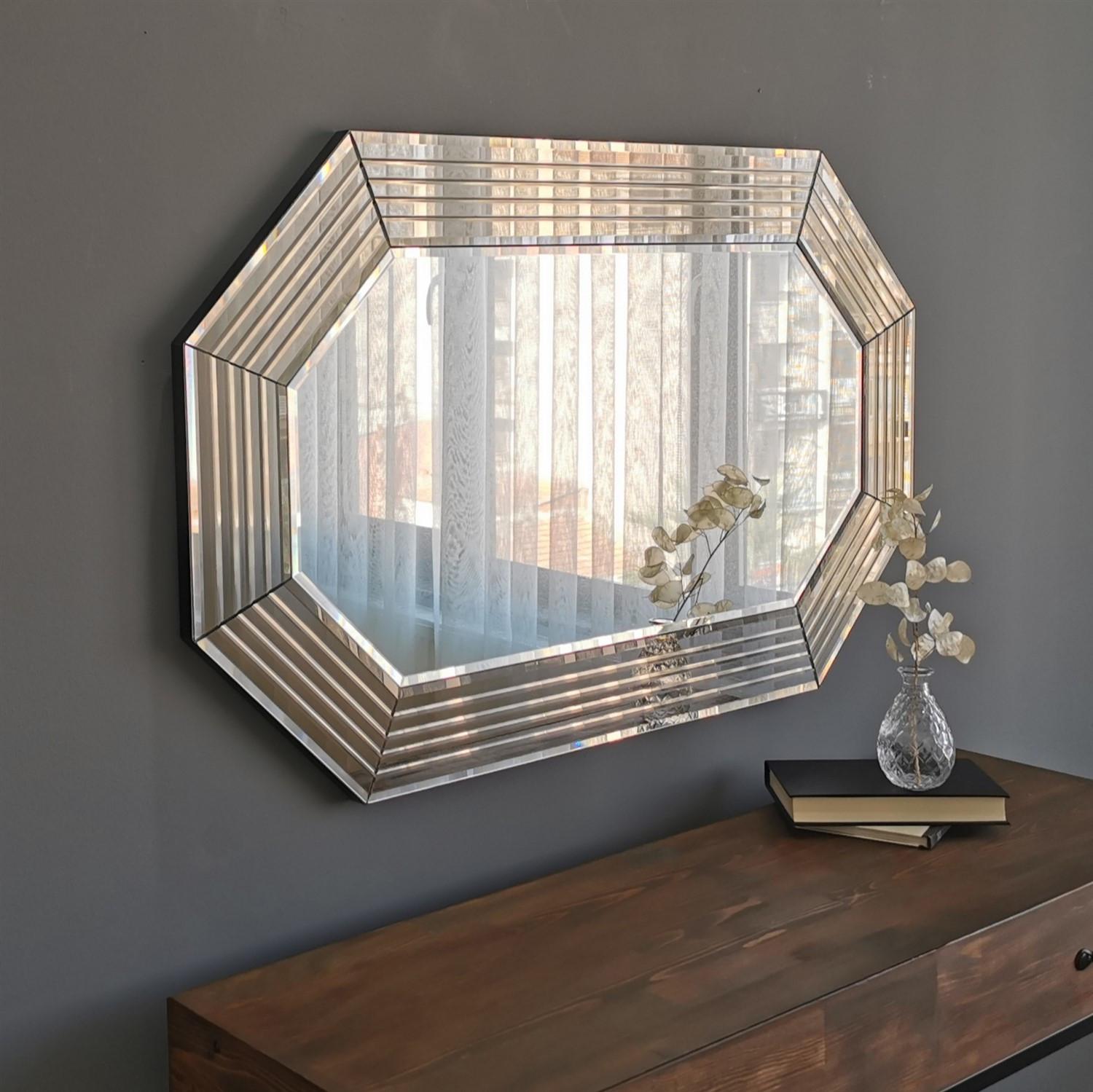 Hanah Home Ogledalo Bronzano