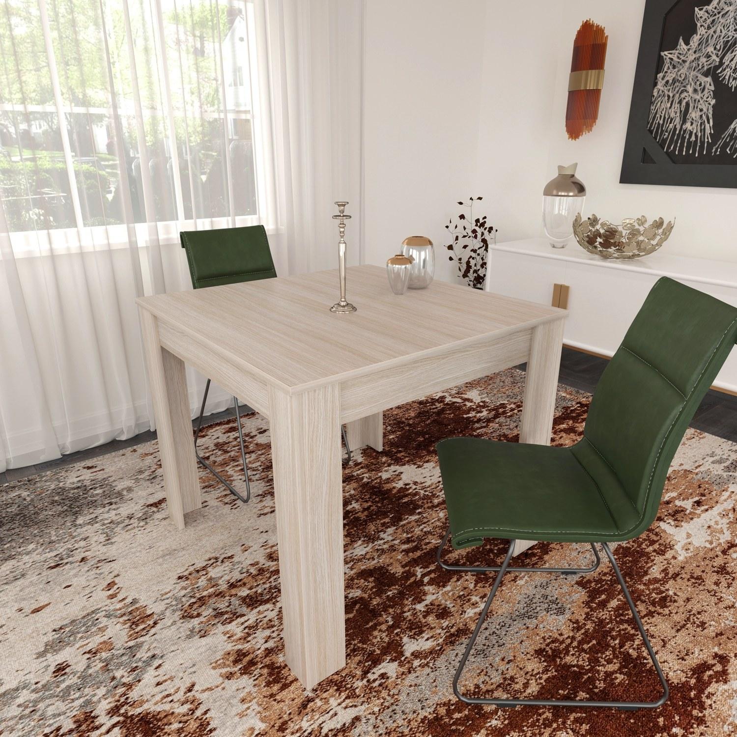 Hanah Home Trpezarijski sto 90x78x80cm Hrast
