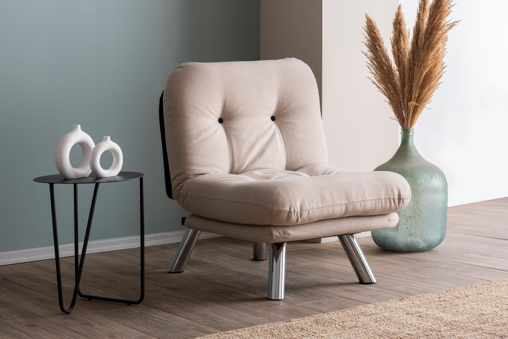 Atelier del Sofa Fotelja 110x70cm Krem