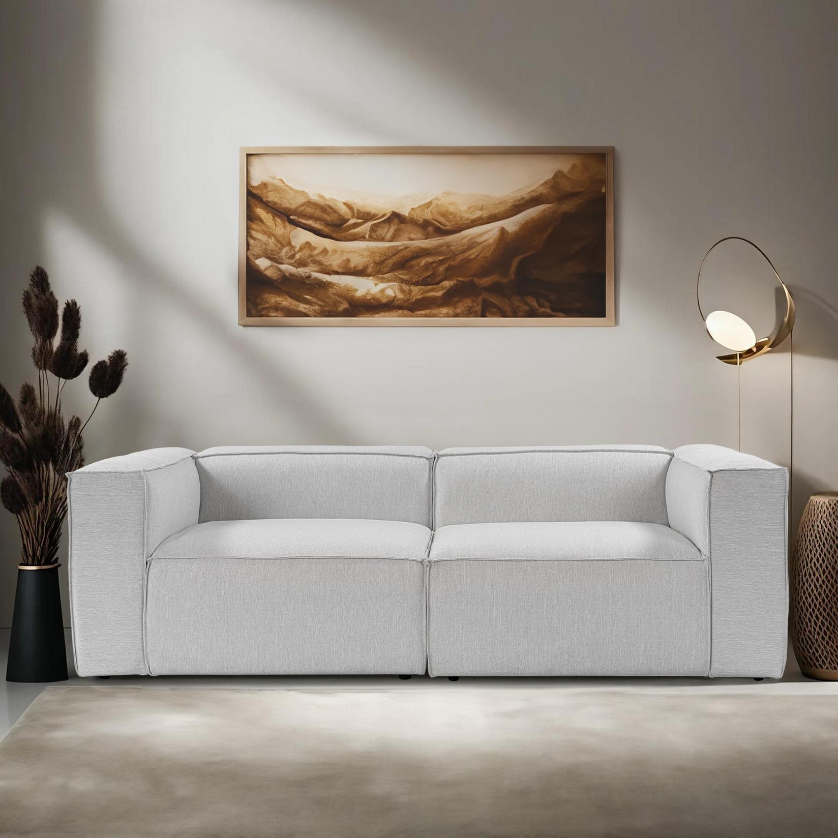 Atelier del Sofa Dvosed Fora Svetlosivi