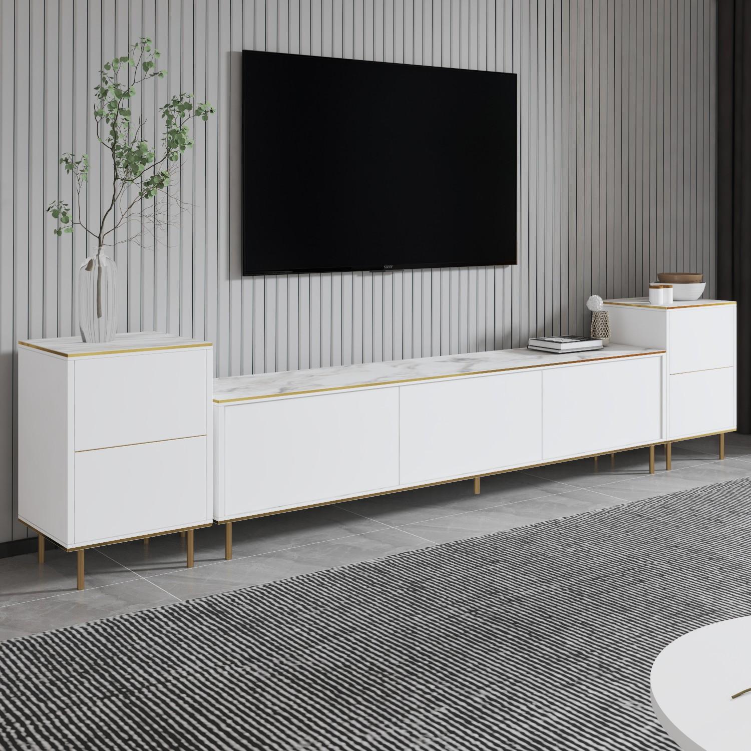 Hanah home TV Komoda Imaj Bijela