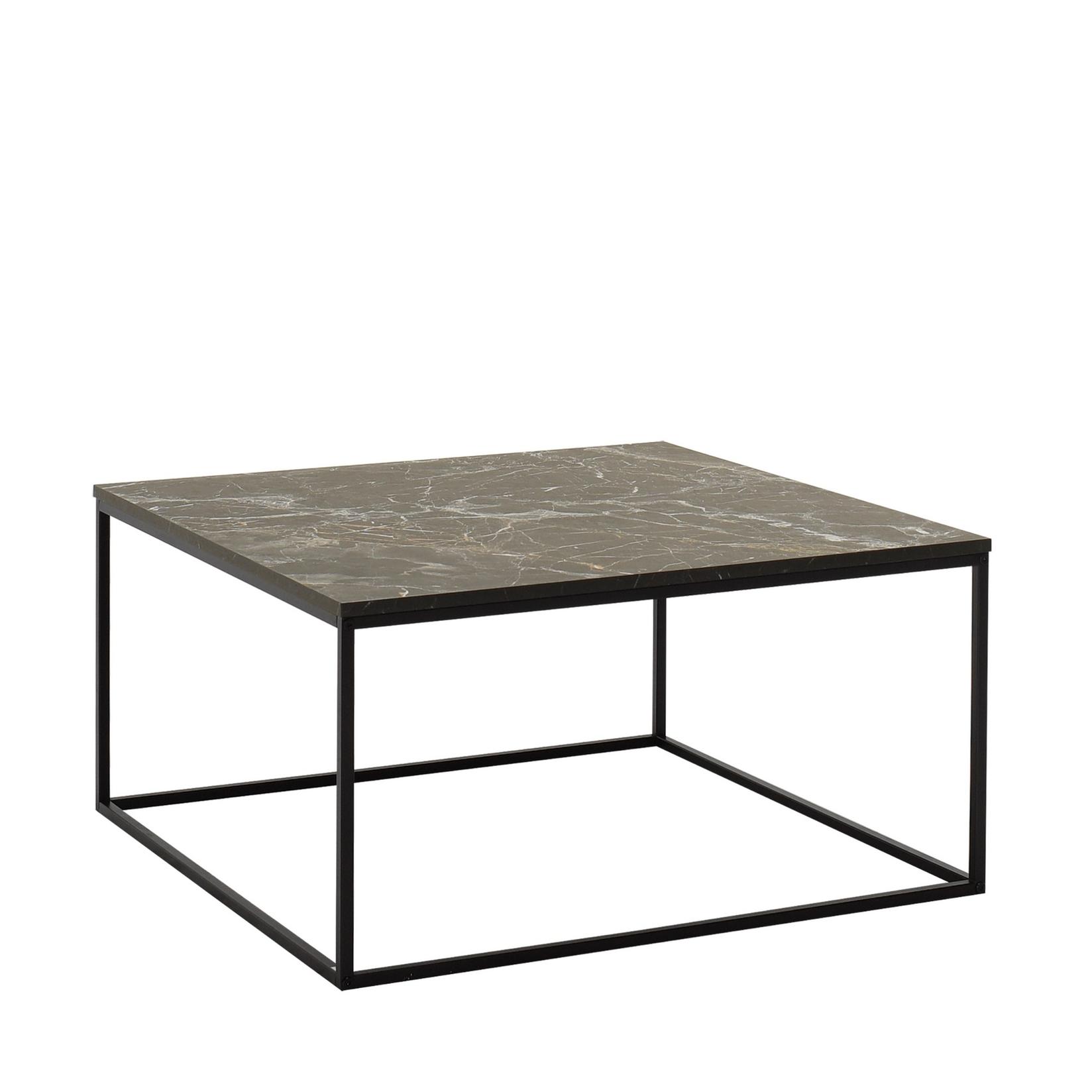 Hanah Home Klub sto 80x42x80cm Crno-Mermer