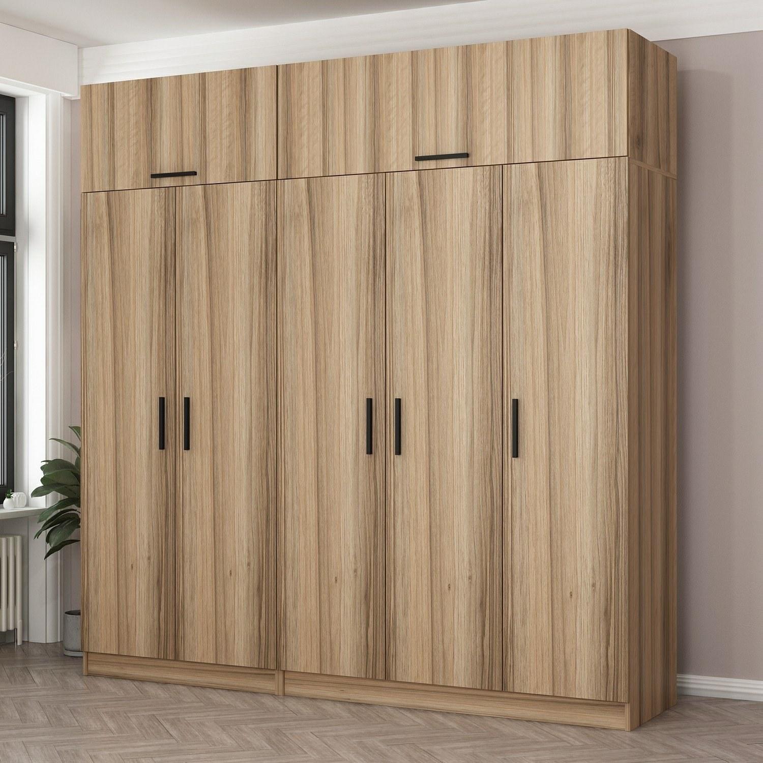 Hanah home Ormar Kale 225x255x52cm Bež