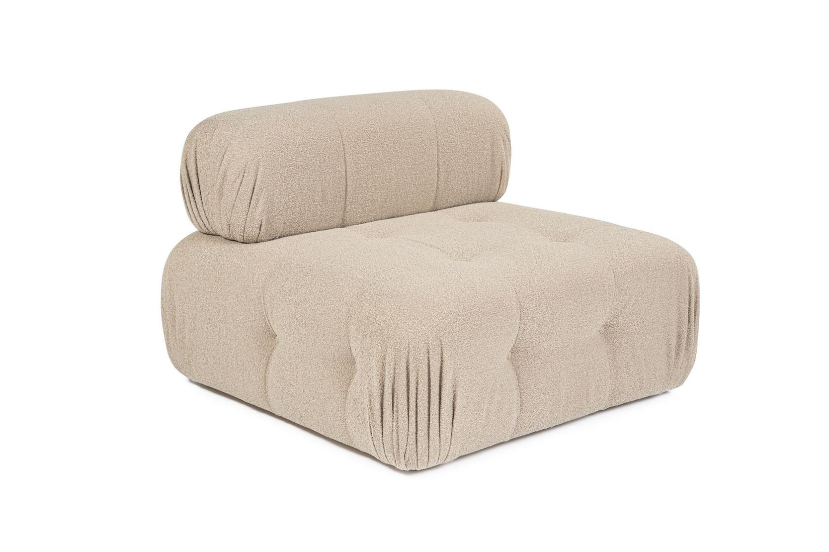 Atelier del Sofa Fotelja Doblo 100x80x105cm Breskva