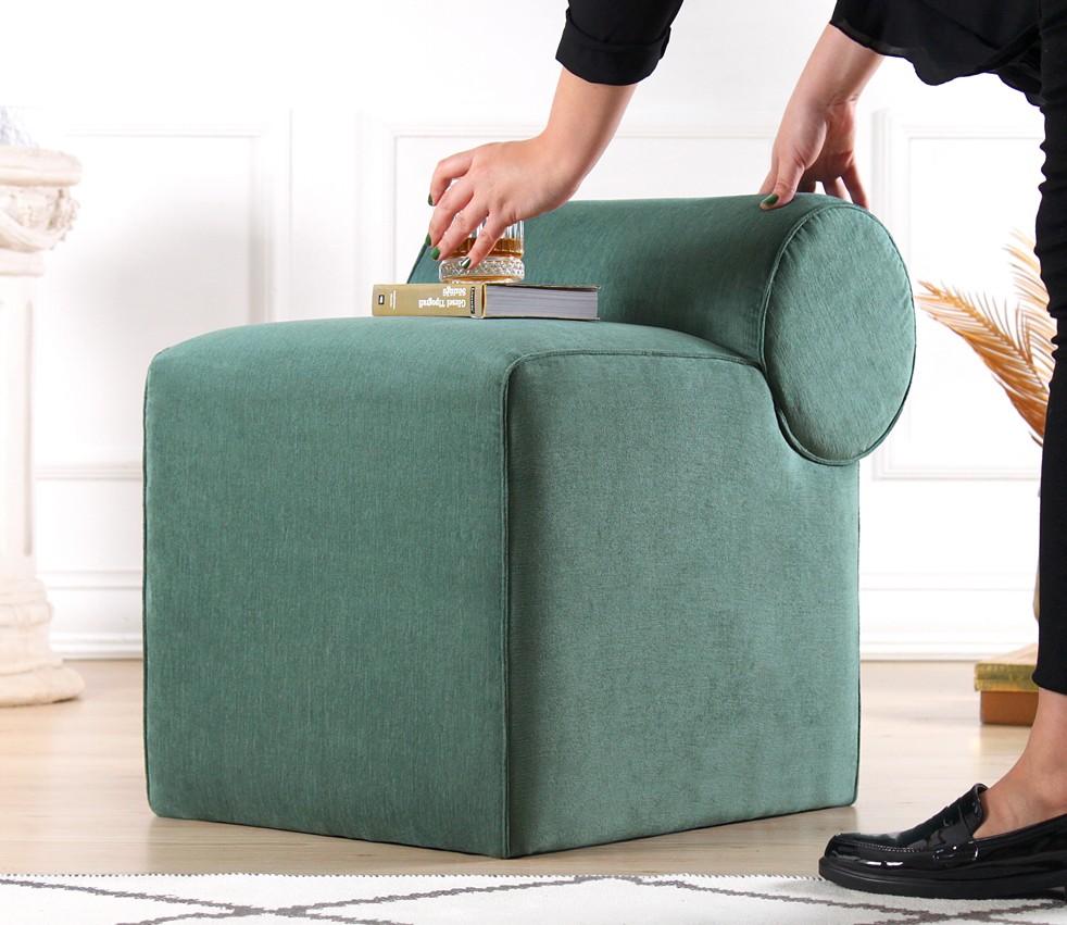 Atelier del Sofa Tabure 45x56x60cm, Zeleno