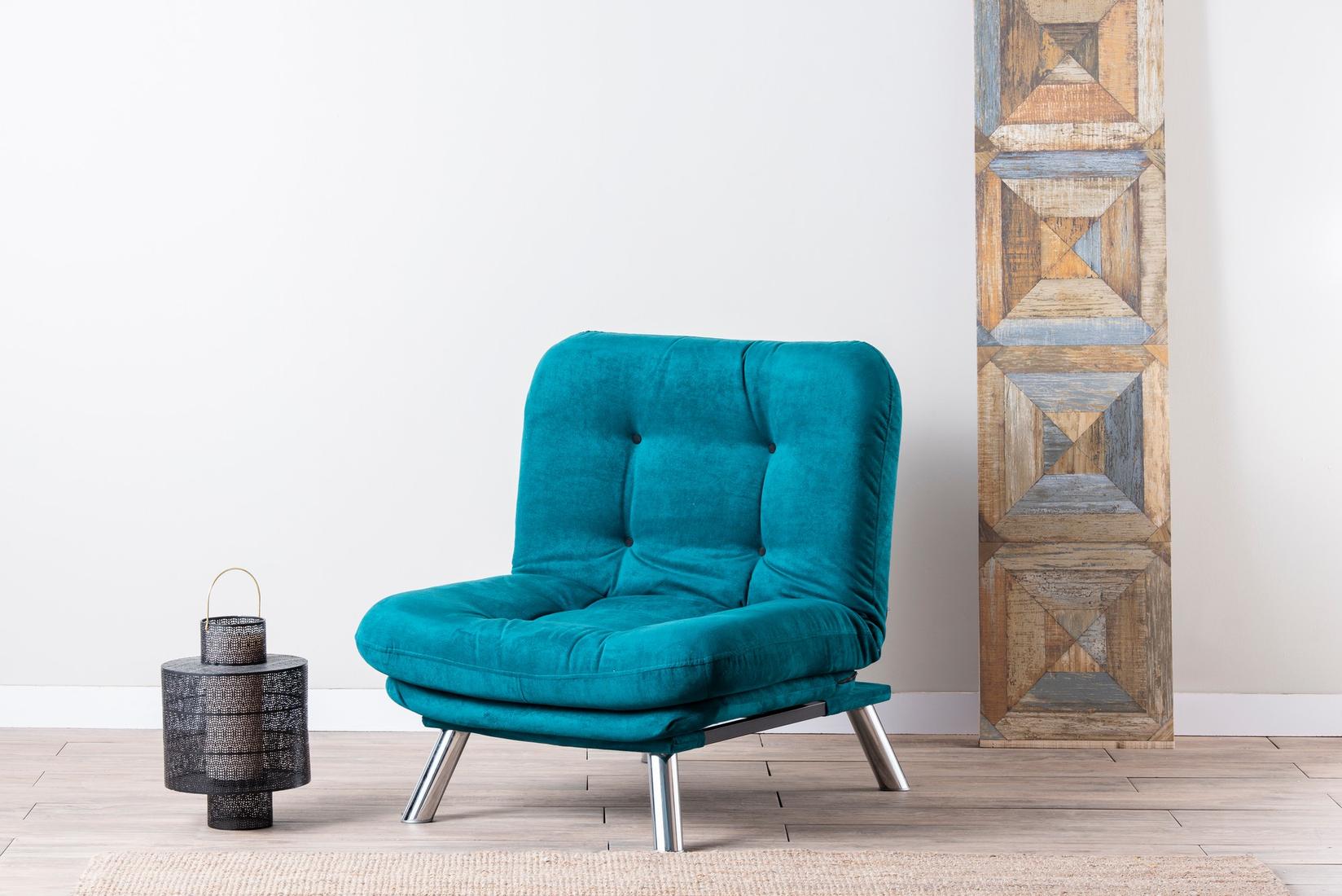 Atelier del Sofa Fotelja Misa 88x90x105cm Petrolej
