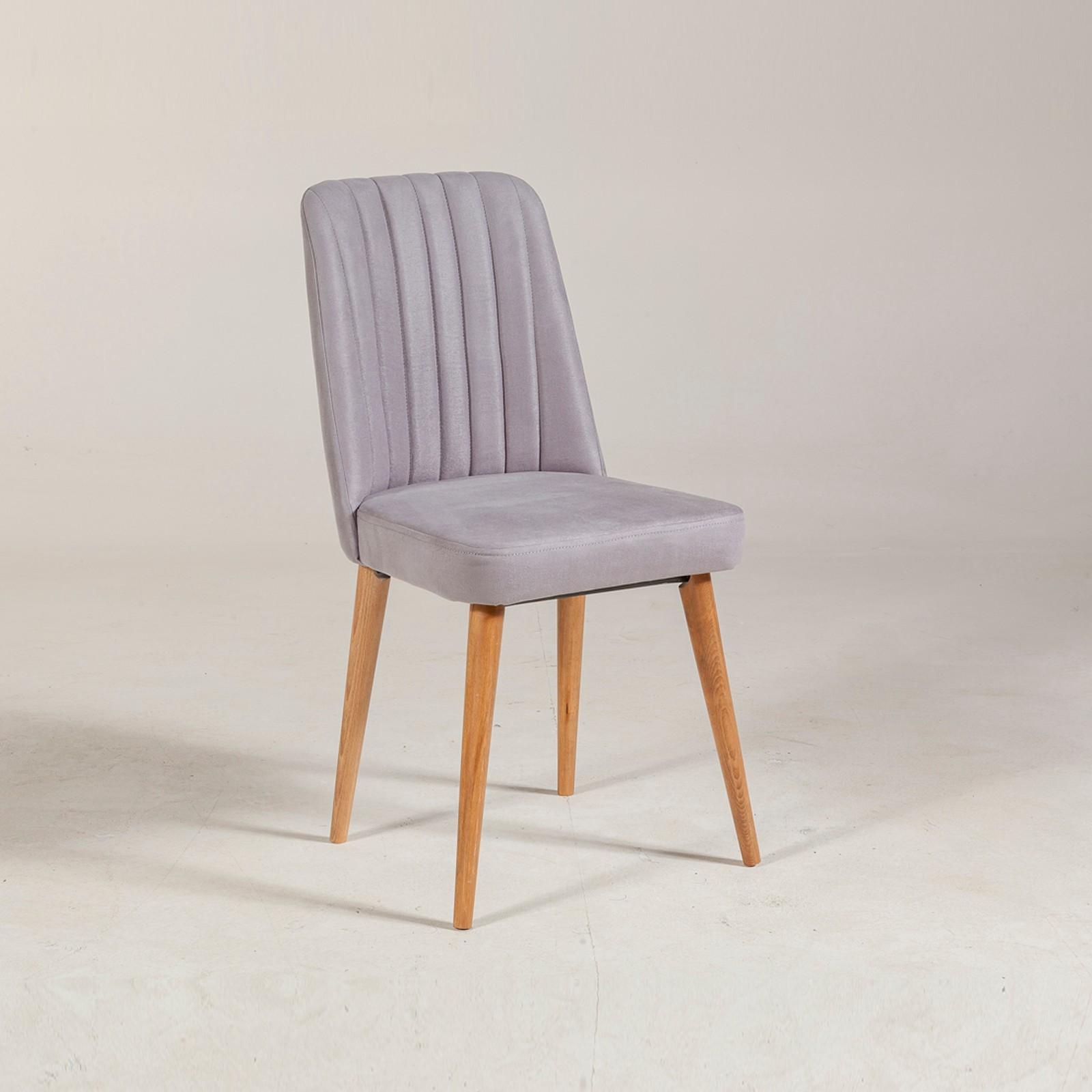 Hanah Home Trpezarijska stolica Vina Sandalye 47x89x46cm Bež-Lavanda