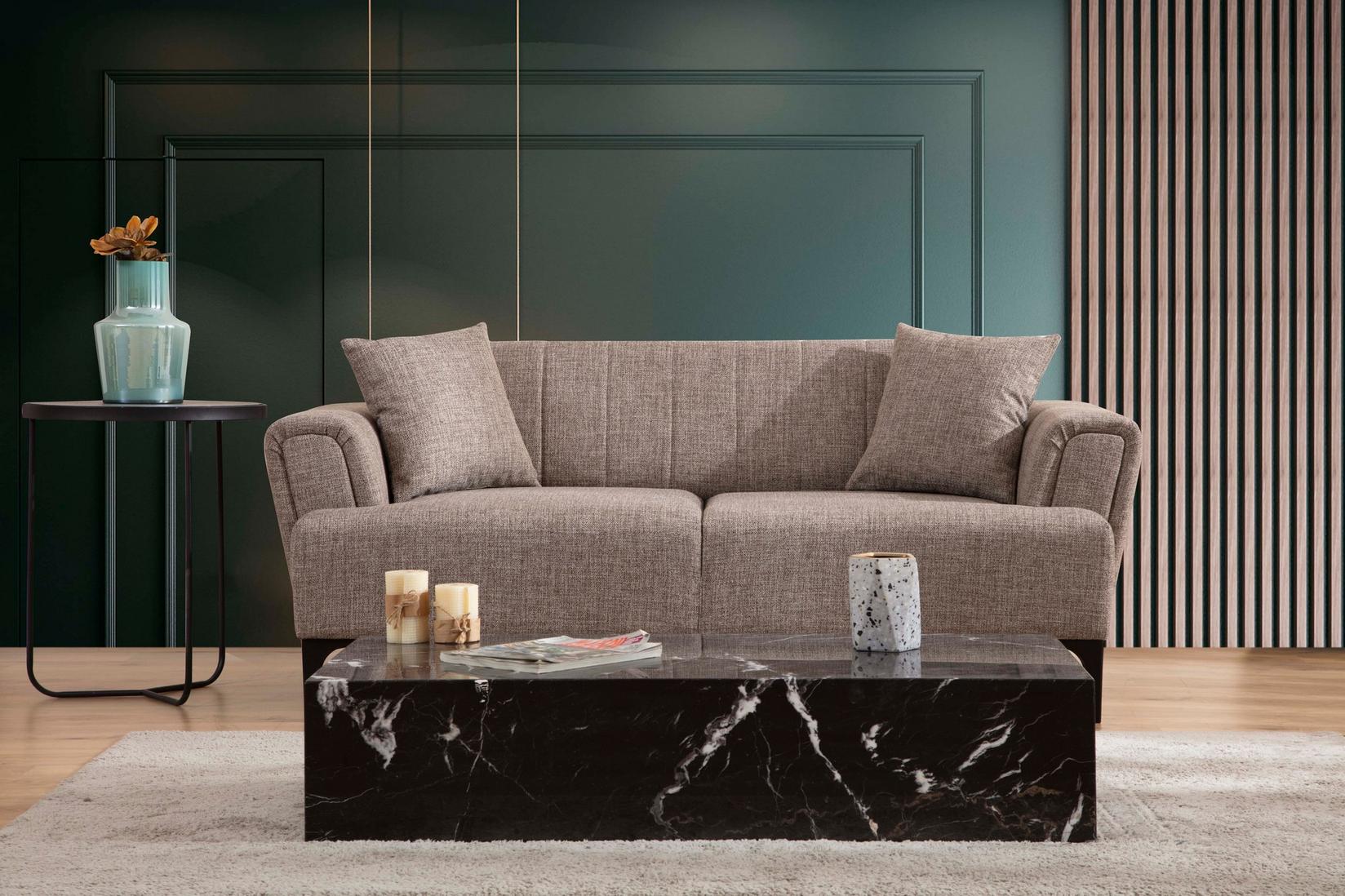Atelier del Sofa Dvosed Hamlet 95x77x180cm Svetlobraon