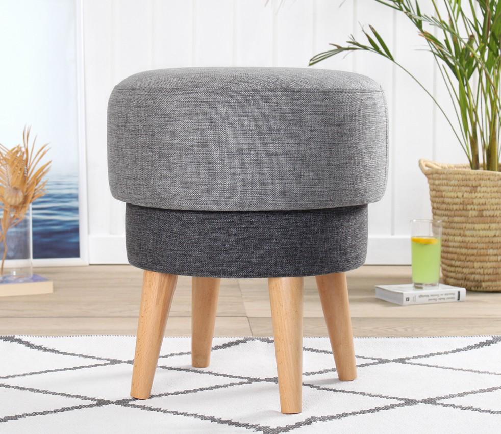 Atelier del Sofa Tabure 47cm Sivo