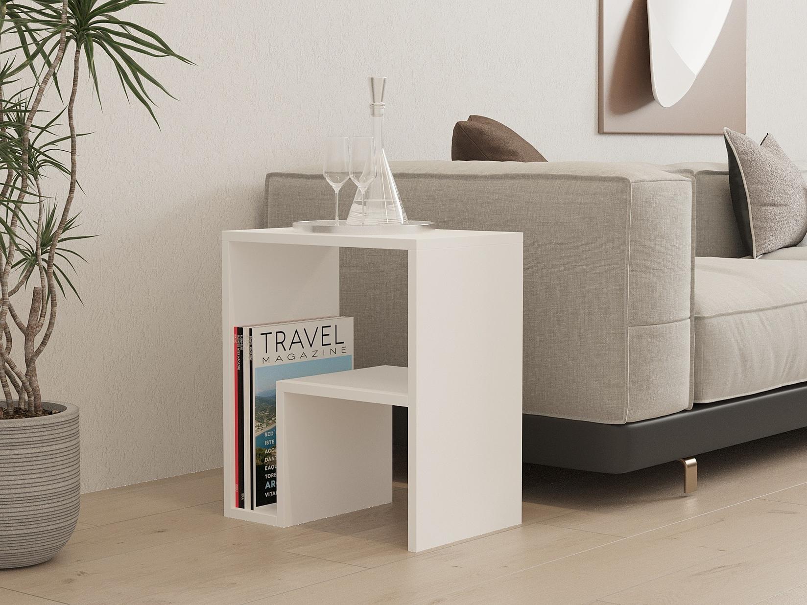 Hanah home Klub sto Yepa 45x51,8x30cm Bijeli