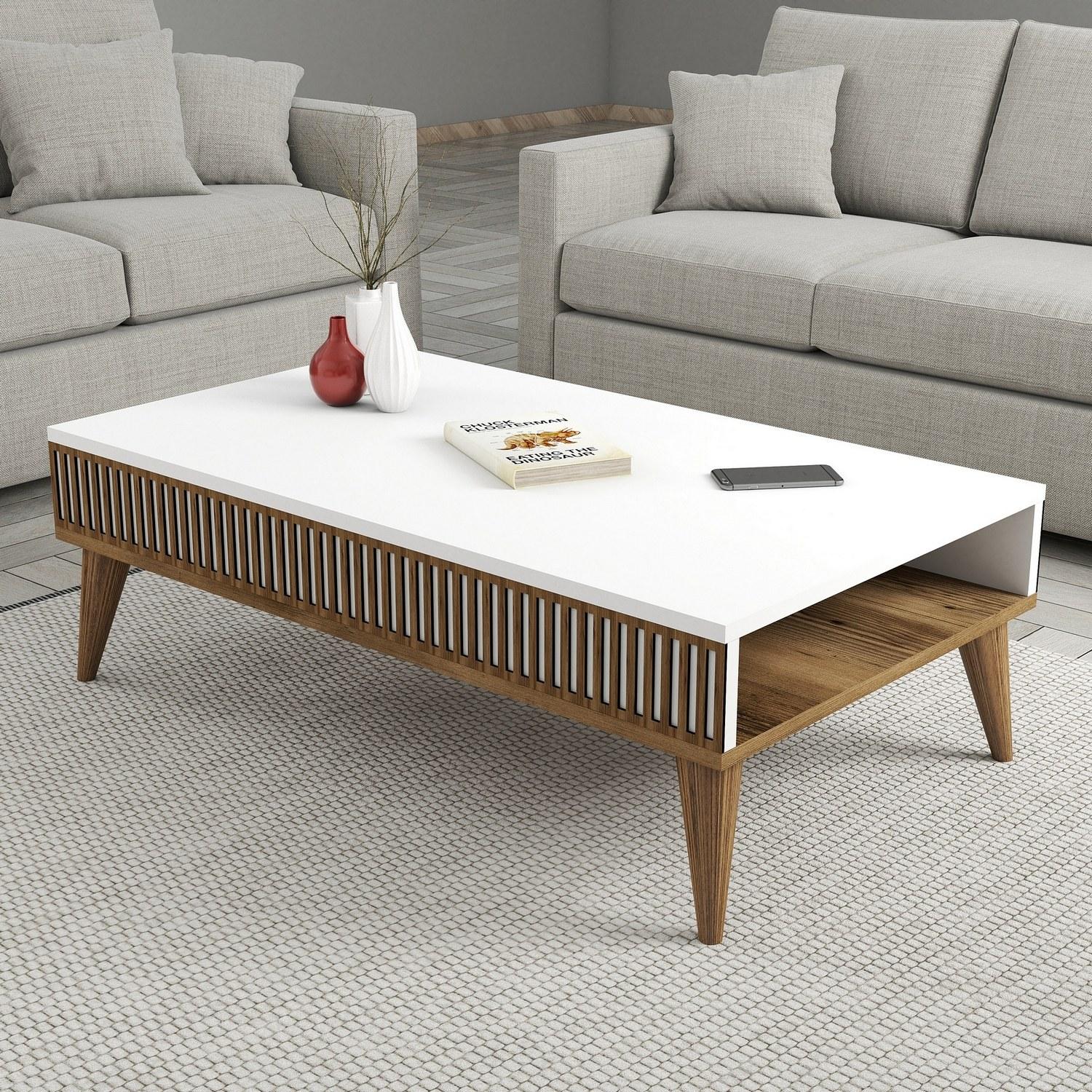 Hanah Home Klub sto Milan 105x34,6x60cm Orah
