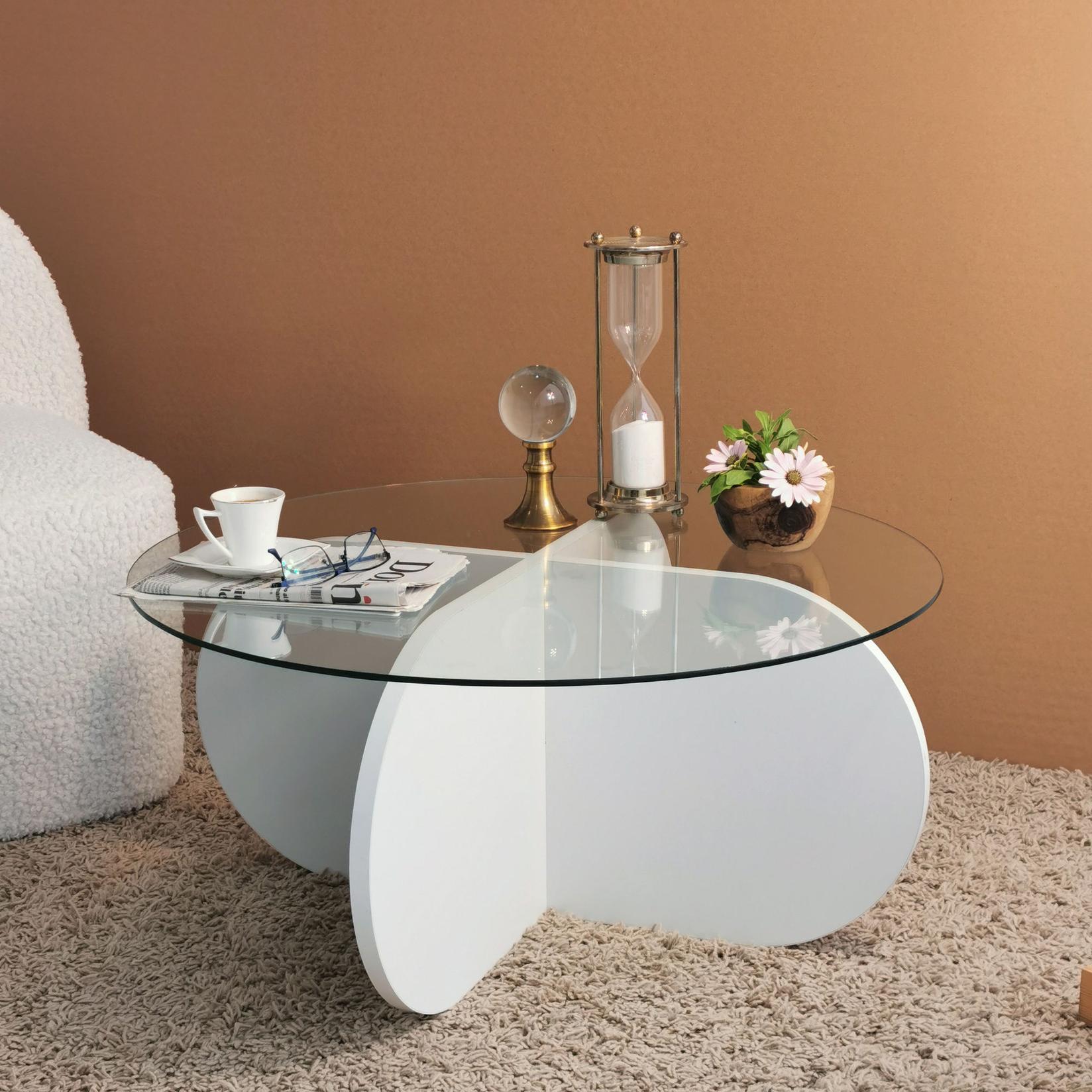 Hanah Home Club sto Bubble 75x35x75cm Bijeli