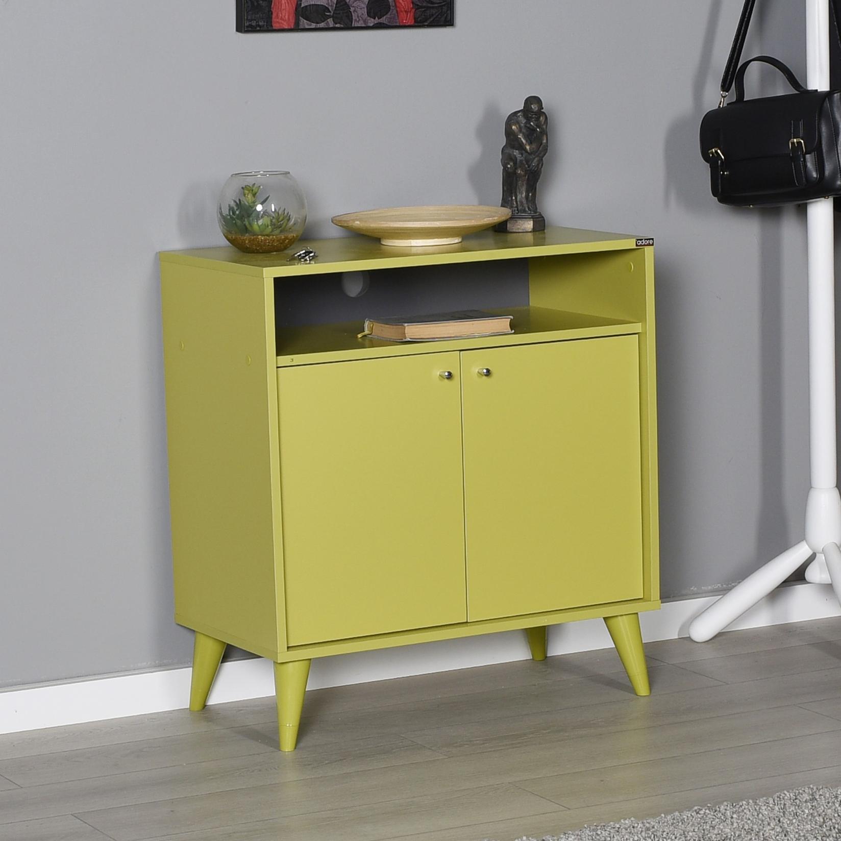 Hanah Home Komoda s ladicama 73x79x42cm Zelena