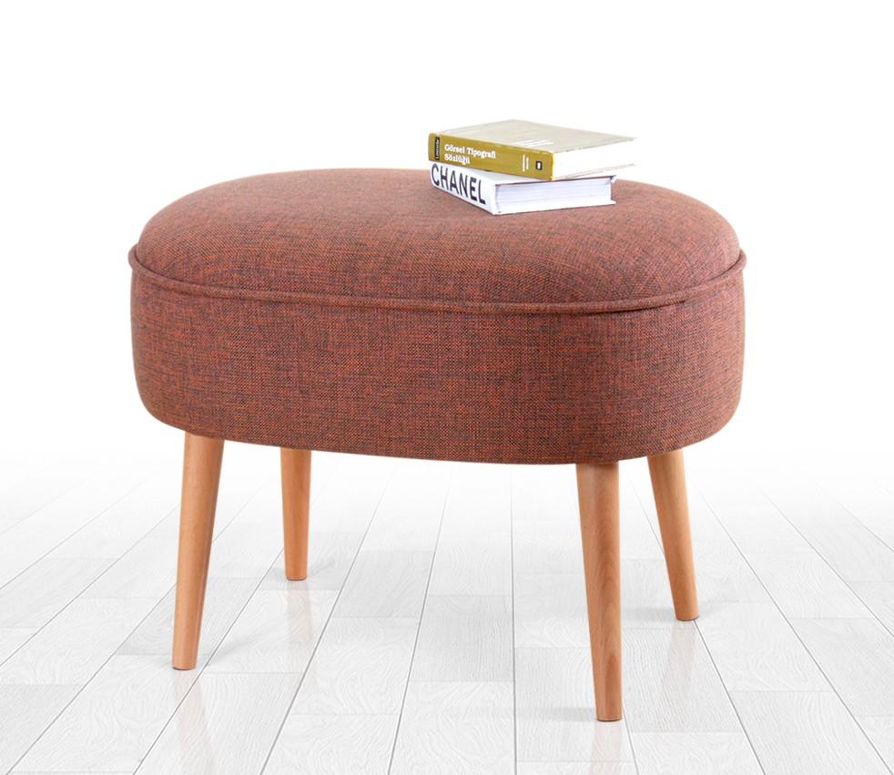 Atelier del Sofa Tabure 63x47x44cm, Bronzano