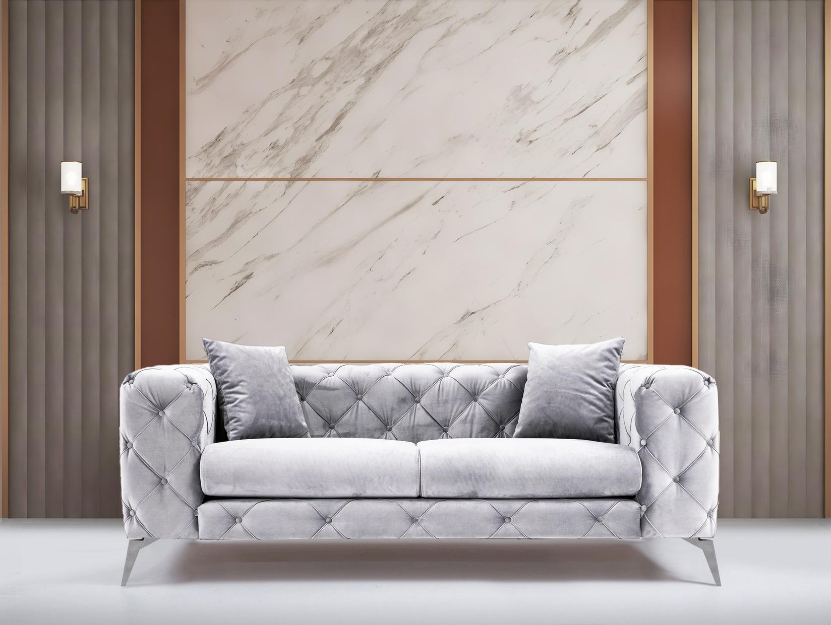 Atelier del Sofa Dvosed Como Svetlosivi