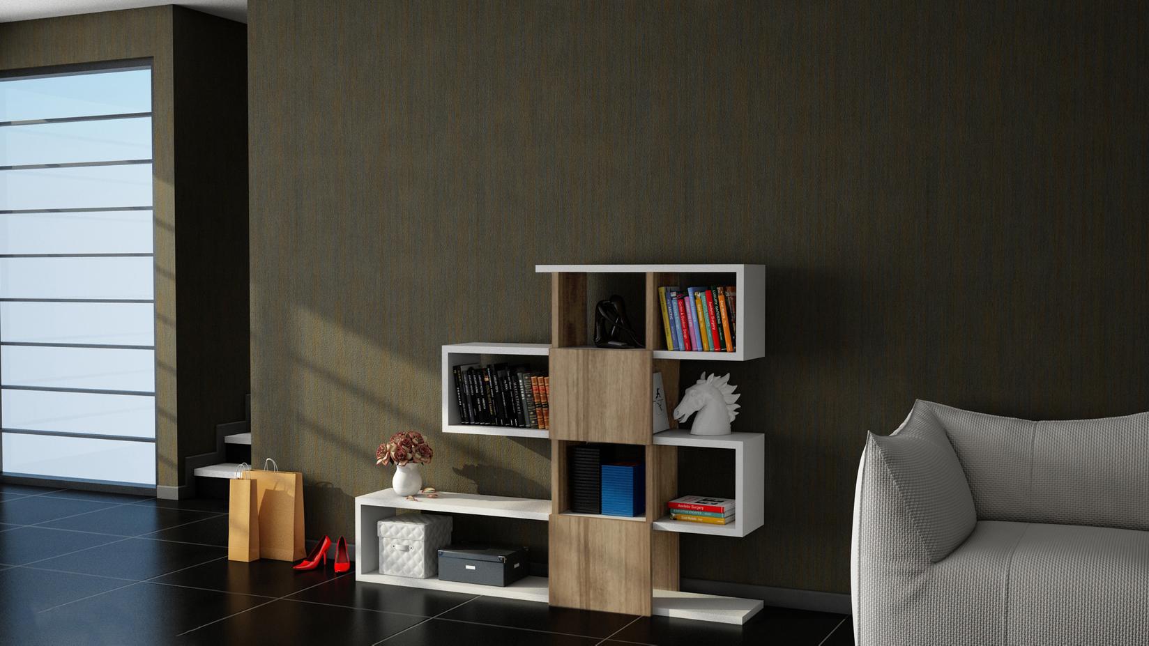 Hanah Home Polica 120x109x19,5cm Orah
